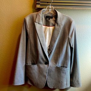 Talbots size 14 black and white blazer